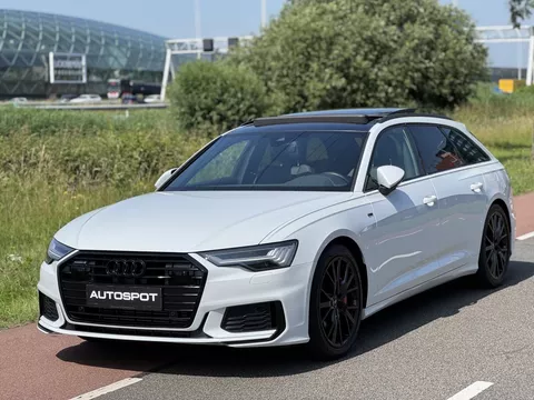 Audi A6 Avant 50 TFSI e Quattro S-Line Pano Memory Sfeerv. Trekhaak Audi A6 Avant 50 TFSI e Quattro S-Line Pano Memory Sfeerv. Trekhaak