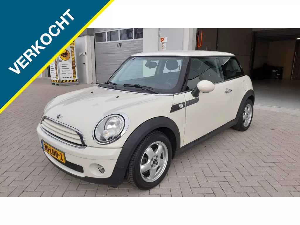 MINI ONE VERKOCHT /NAP/CRUISE/AIRCO 1.6 MINIMAL. Bns