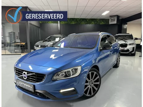Volvo V60 2.0 D4 191PK R-DESIGN STANDKACHEL LEER TREKHK
