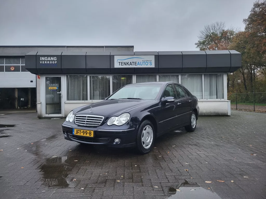 Mercedes-Benz C-Klasse 180 K. Elegance Youngtimer Automaat Pdc Climate control Afneemba