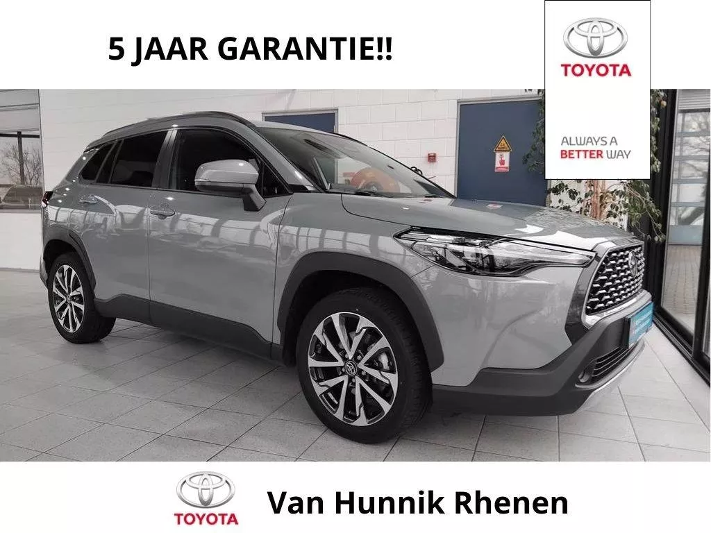 Toyota Corolla Cross 1.8 Style | Manhattan Grey | Apple/Android | Stoel en stuur verw
