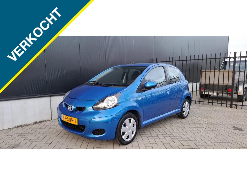 Toyota Aygo 1.0-12V Comfort Nav. 1Eig DealerOndr NAP NAVI AIRCO