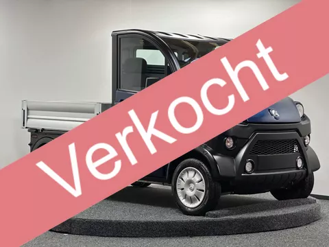 VERKOCHT Aixam MEGA D-Truck Laadbak | 4877KM!!