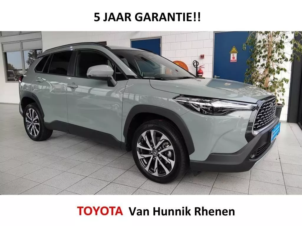 Toyota Corolla Cross 1.8 Style Urban Khaki | Parkeersens V+A | Stoel en stuur verw |