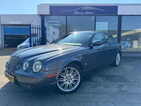 Jaguar S-Type 2.5L V6 | YOUNGTIMER | LEER | AUTOMAAT | MEMORY SEATS