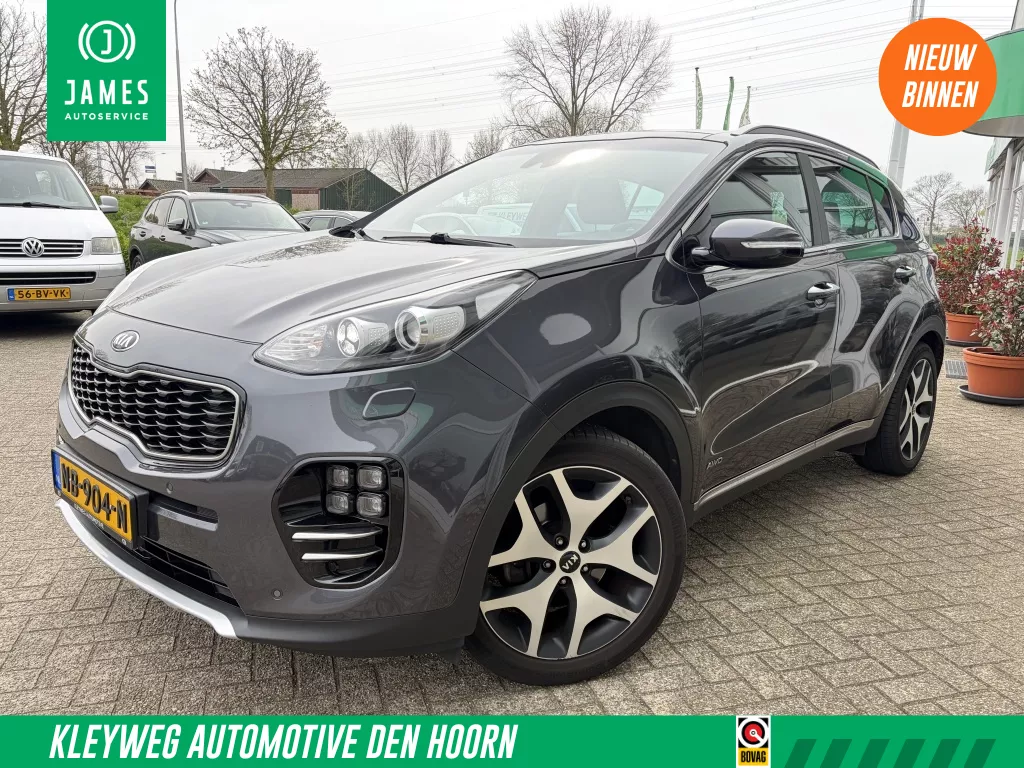 Kia Sportage 1.6 T-GDI 4WD GT PL, Carplay, Pano. Leder, Stoelverwaming,