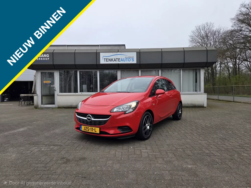 Opel Corsa 1.4 Turbo Lichtmetaal 16 inch Parkeerhulp Cruise control Stoelve