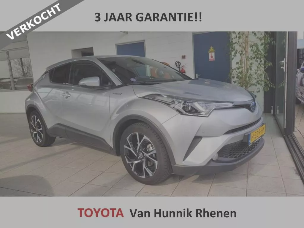 Toyota C-HR 1.8 Style | Parksens | Stoel stuur verw | Dodehoek | Trekhaak | VERKOCHT