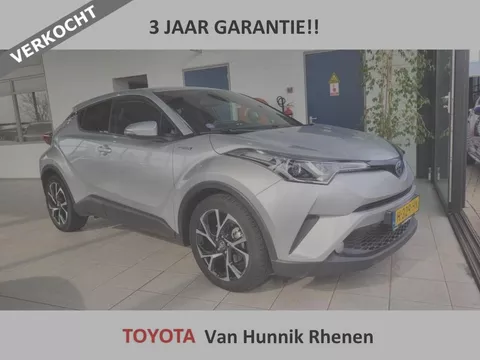 Toyota C-HR 1.8 Style | Parksens | Stoel stuur verw | Dodehoek | Trekhaak | VERKOCHT