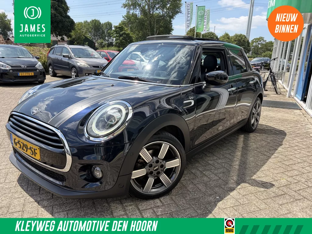 MINI 5-deurs 1.5 Cooper 60 Yr Ed. Aut, Nav, Pano, Caplay, Leder