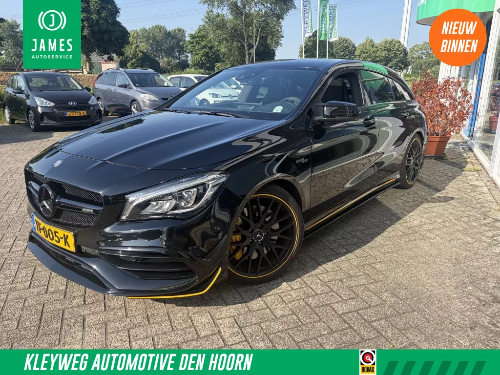 Mercedes-Benz CLA-Klasse Shooting Brake AMG 45 4MATIC, Pano, Stoelverw, Speciaal, Difuser + uitlaatsyste
