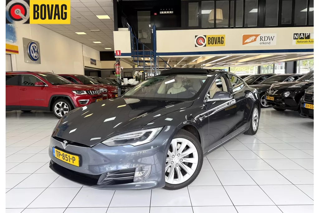 Tesla Model S 100D Panoramadak