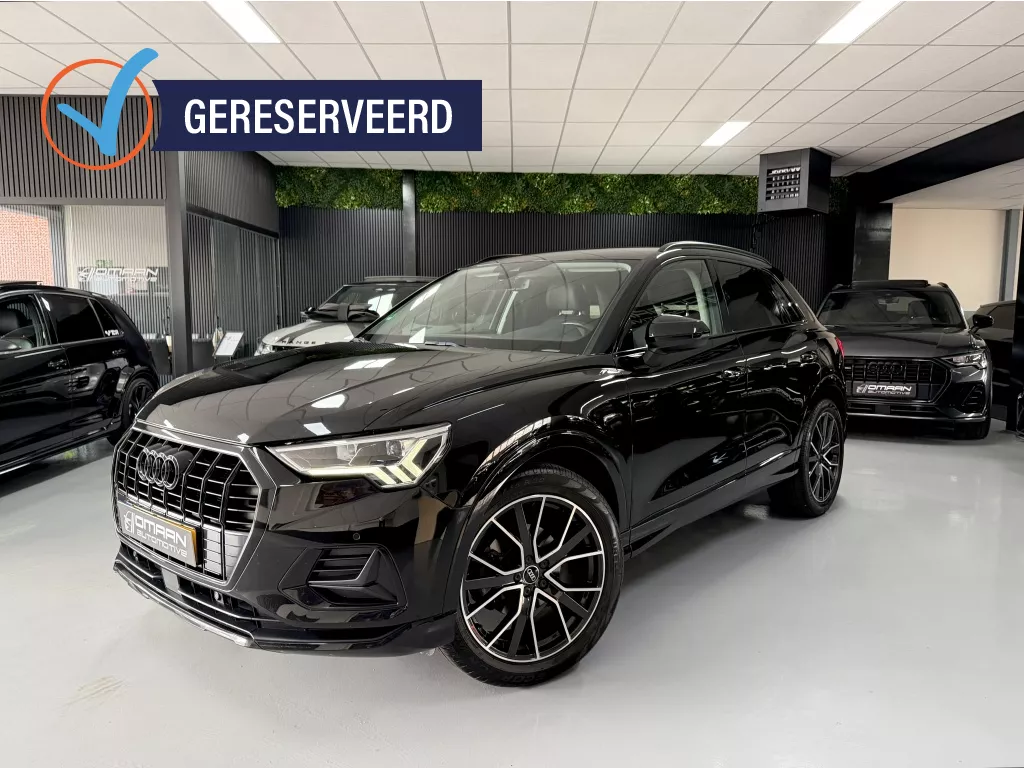 Audi Q3 35 TFSI Advanced S-Line BLACK EDITION MATRIX LEER