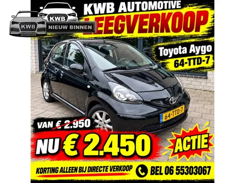 Toyota Aygo 1.0-12V Sport 5Drs airco sportwielen