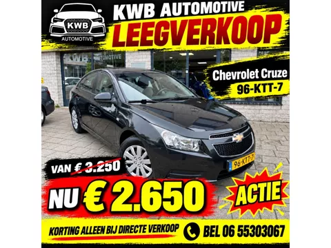 Chevrolet Cruze 1.6 LS | Airco | Nieuwe APK 5-deurs | NAP