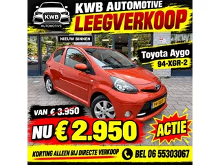 Toyota Aygo 1.0 VVT-i Dyn Facelift LED | Nieuwe APK | NAP