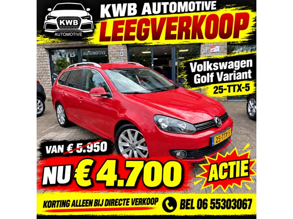 Volkswagen Golf Variant 2.0 TDI Variant DSG | Automaat Dealer onderhouden