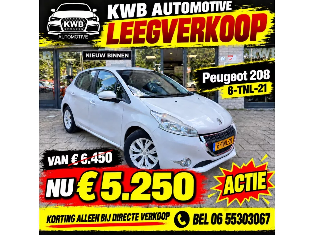 Peugeot 208 1.2 VTi Envy 5-deurs | Airco Weinig KM | NAP