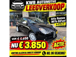 Alfa Romeo MiTo 1.4 T Junior BiFuel | Nieuwe Distributie | NAP