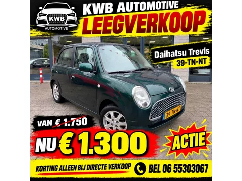 Daihatsu Trevis 1.0 5-deurs | Nieuwe APK | Trekhaak | NAP