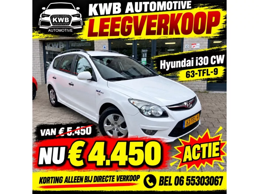 Hyundai I30 CW 1.4i i-Drive Cool | Airco | Nieuwe APK | NAP