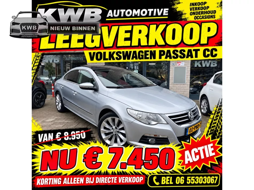 Volkswagen Passat CC 1.8 TSI | Nieuwe motor 0km | Panoramadak | NAP
