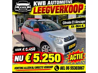 Citro&euml;n C1 1.2 PureTech Airscape Shine Cabrio Radioscherm Distributieriem vervangen