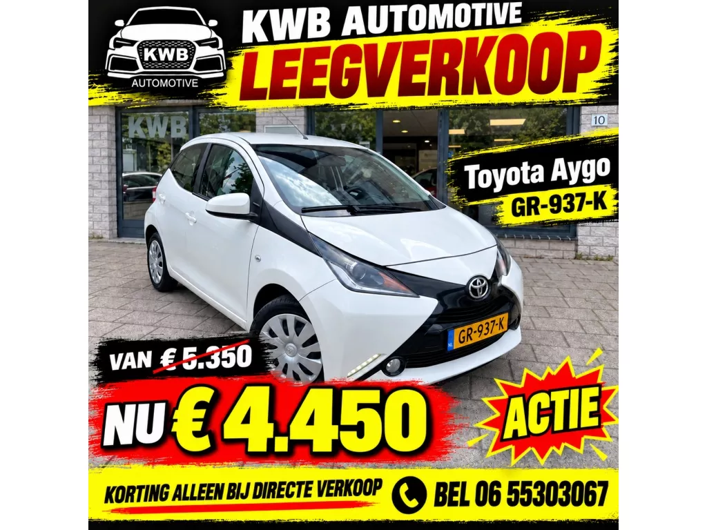 Toyota Aygo 1.0 VVT-i x-play | Camera | Airco 5-deurs