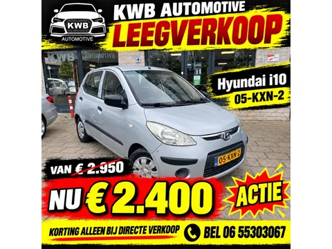 Hyundai i10 1.1 | Airco | Nieuwe APK | 4 | nieuwe Banden | Beurt