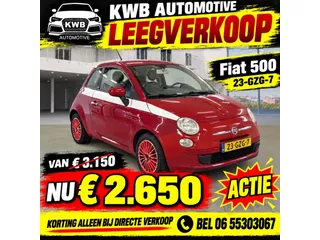 Fiat 500 1.2 Pop | Airco | Distributie vervangen | NAP