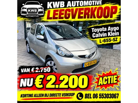 Toyota Aygo 1.0-12V 5-deurs Calvin Klein | Leer | Airco