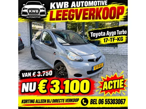 Toyota Aygo 1.0-12V Sport 5-deurs Nardo Grey Turbo Kit 152 PK