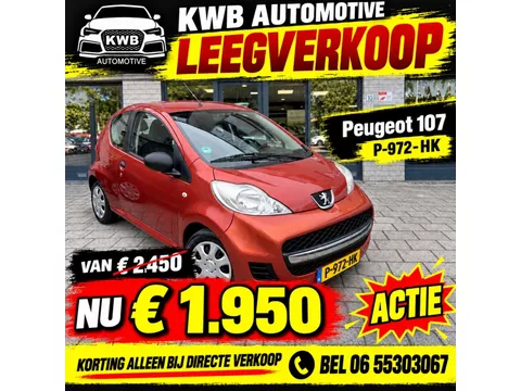 Peugeot 107 1.0-12V XR | Nieuwe APK koppeling vervangen