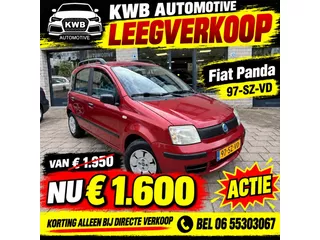 Fiat Panda 1.1 Active Plus | Airco | Nieuwe APK | 4 | nieuwe banden