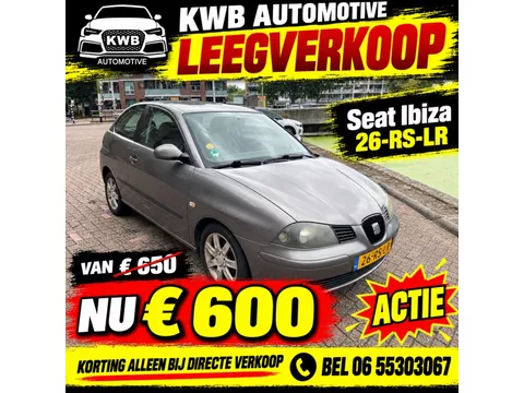SEAT Ibiza 1.4-16V Sensation Inruilauto Zo meenemen