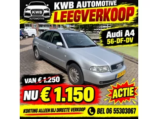 Audi A4 Limousine 1.8 5V Advance Inruilauto Meeneemprijs