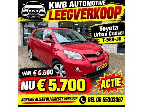 Toyota Urban Cruiser 1.3 VVT-i | Airco | Nieuwe APK Weinig km