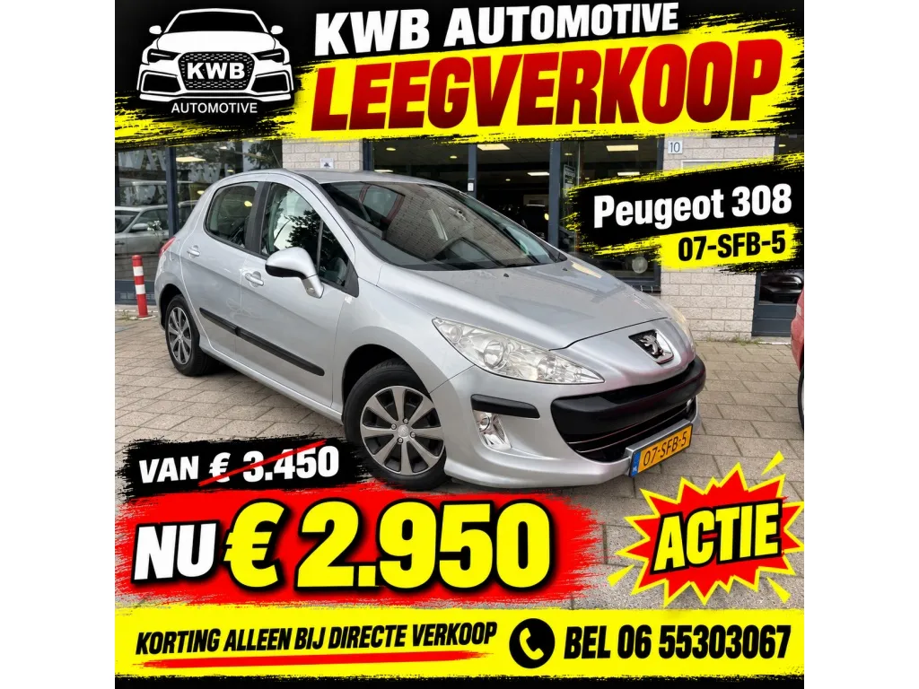 Peugeot 308 1.6 VTi 5-deurs | Airco APK Weinig km