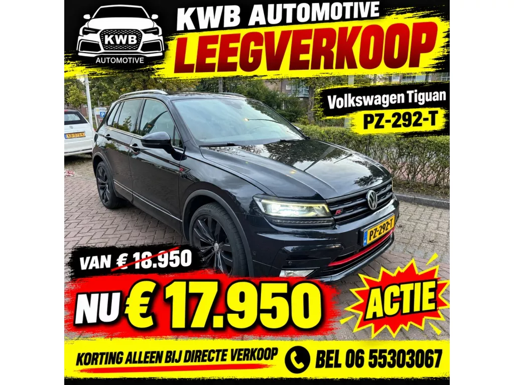 Volkswagen Tiguan 2.0 TDI 4M 3x R-Line | Panoramadak HUD DSG | Full options