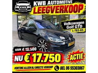 Volkswagen Golf 2.0 TDI GTD | Leer | Panoramadak Dynaudio Facelift LED