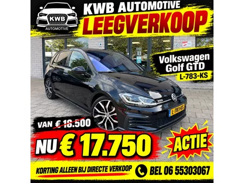 Volkswagen Golf 2.0 TDI GTD | Leer | Panoramadak Dynaudio Facelift LED