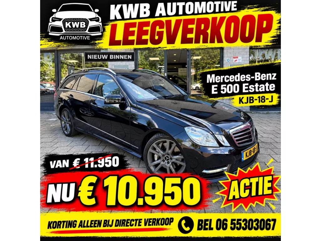 Mercedes-Benz E-Klasse Estate 500 AMG Harman Night vision Luchtvering | Full options