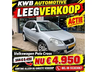 Volkswagen Polo 1.4-16V Cross 5-deurs | Automaat | Distributie vervangen | NAP