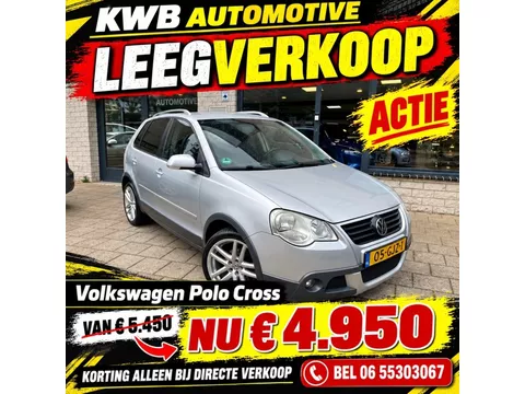 Volkswagen Polo 1.4-16V Cross 5-deurs | Automaat | Distributie vervangen | NAP