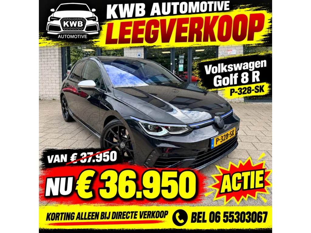 Volkswagen Golf 2.0 TSI 4Motion R | Panoramadak | Akra | Leer IQ LED