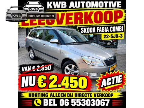 &Scaron;koda Fabia Combi 1.2 TSI Tour Airco Nw koppeling apk NAP