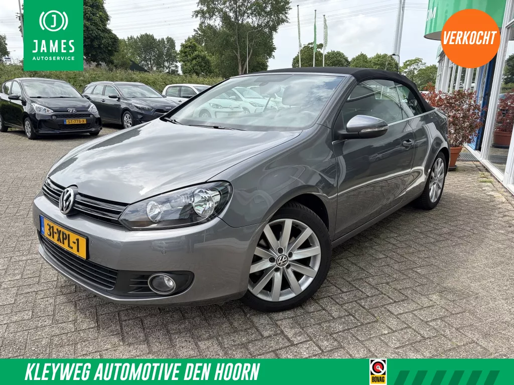 Volkswagen Golf Cabriolet 1.4 TSI, Aut, Nav, PDC, Windstop, Sportstoel, NL auto