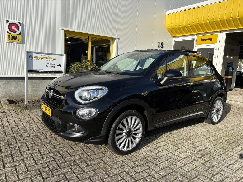 Fiat 500X Cross 1.4 T M-Air Cr.Plus 140PK LPG-G3 Panodak Leer