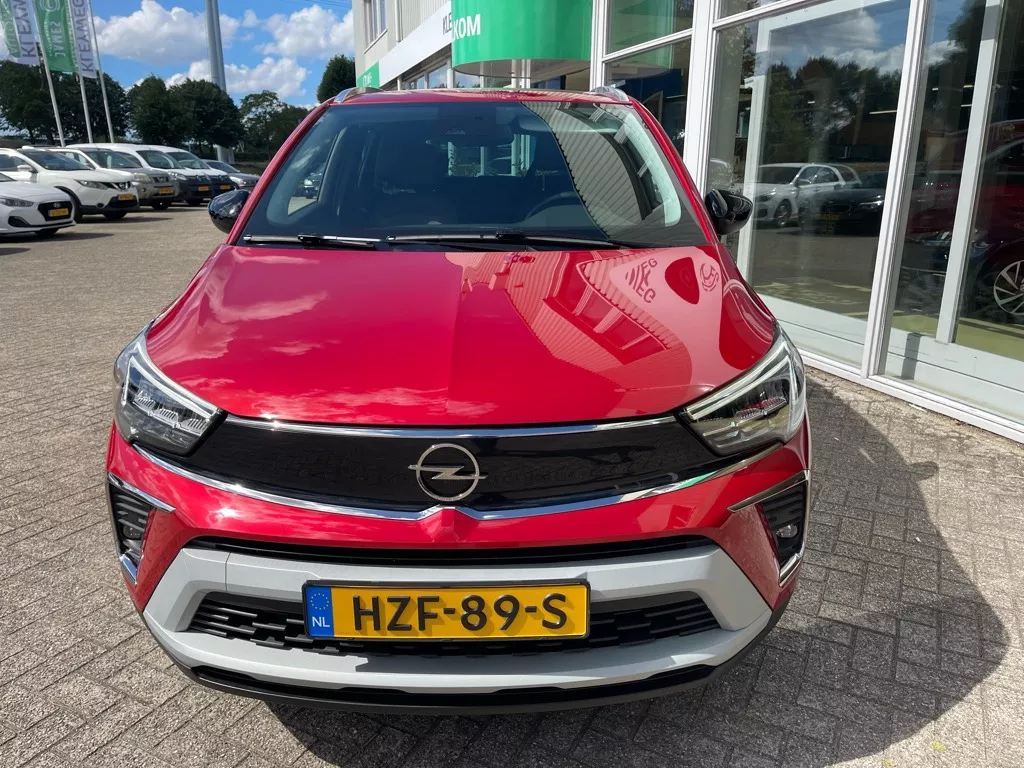Opel Crossland 1.2 Turbo Elegance 130pk, Carplay, Stoel en Stuurverwarming Opel Crossland 1.2 Turbo Elegance 130pk, Carplay, Stoel en Stuurverwarming