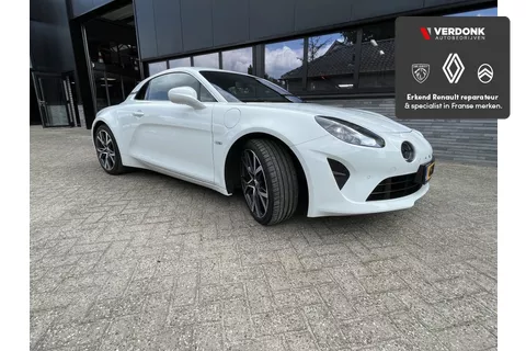 ALPINE A110 1.8 TURBO 252 PK op 1170 KILO    CAMERA 7 T AUTOMAAT